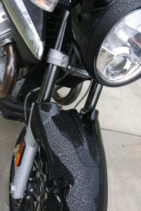 Moto Guzzi Breva 1200 Sport detail, click for larger picture.